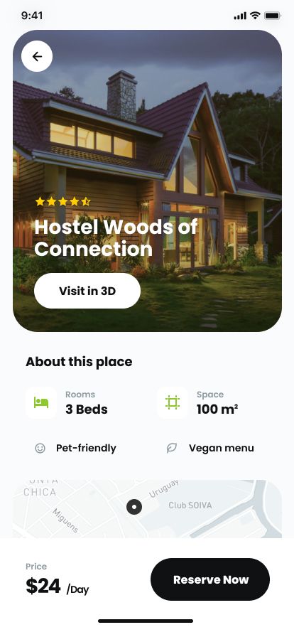 Renting app concept